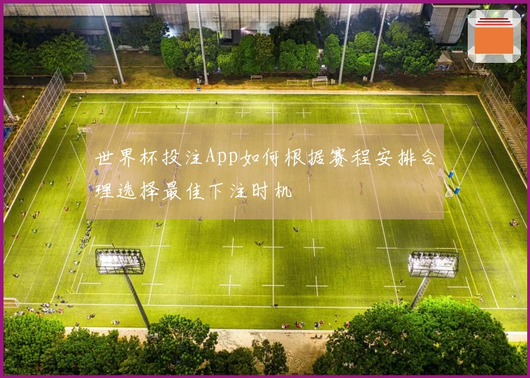 世界杯投注App如何根据赛程安排合理选择最佳下注时机