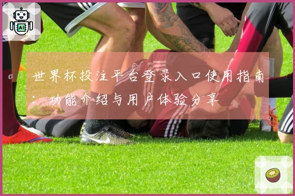 世界杯投注平台登录入口使用指南：功能介绍与用户体验分享