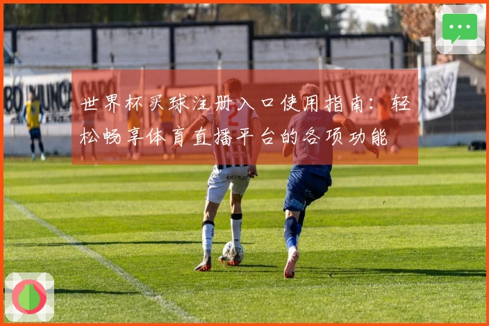 世界杯买球注册入口使用指南：轻松畅享体育直播平台的各项功能